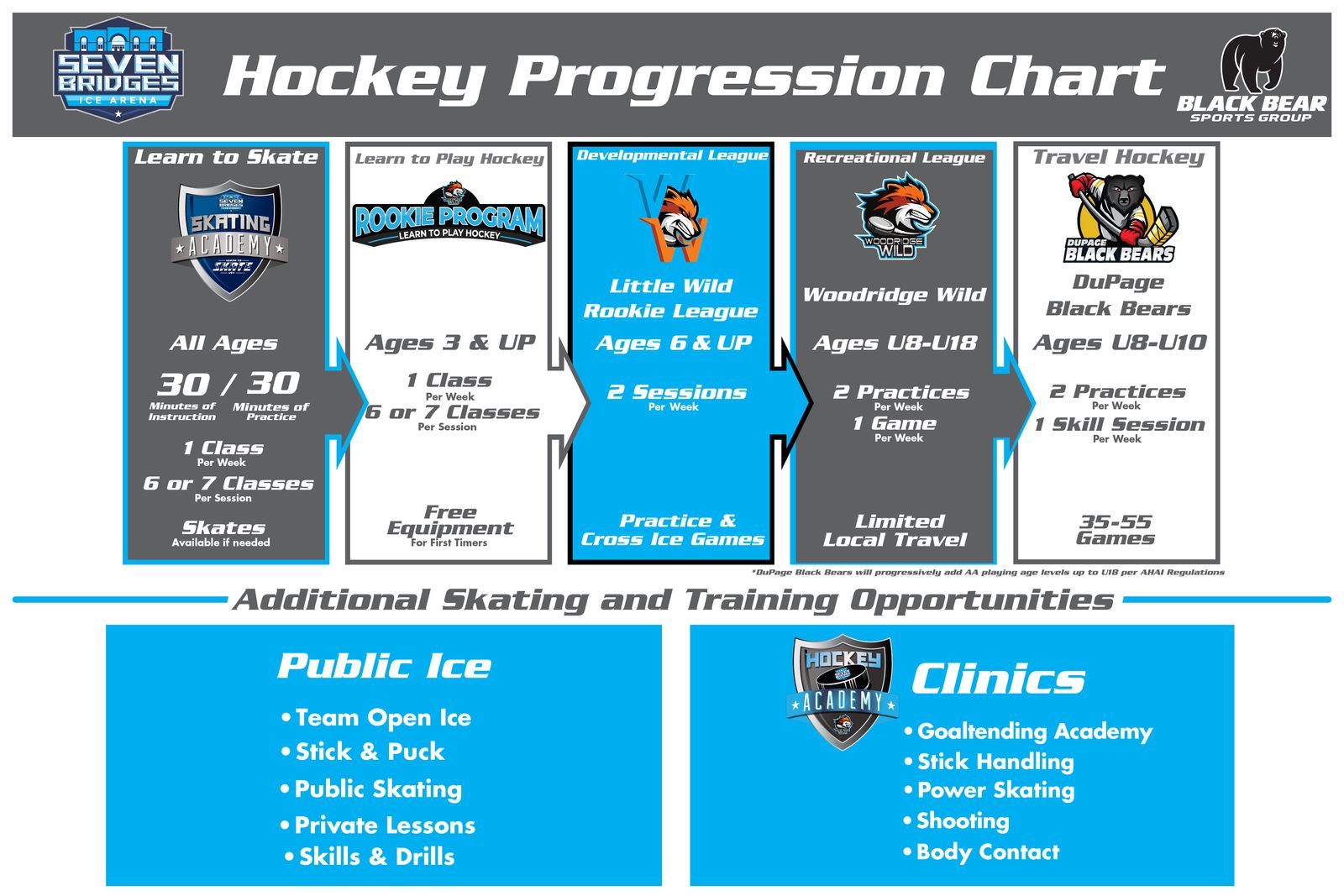 Seven Bridges Ice Arena Hockey